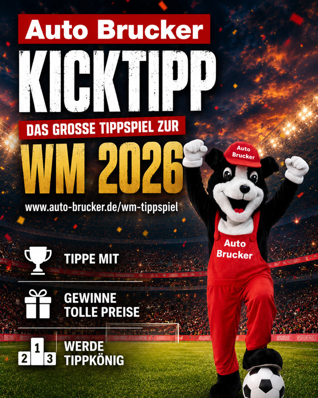 Auto Brucker WM Kicktipp