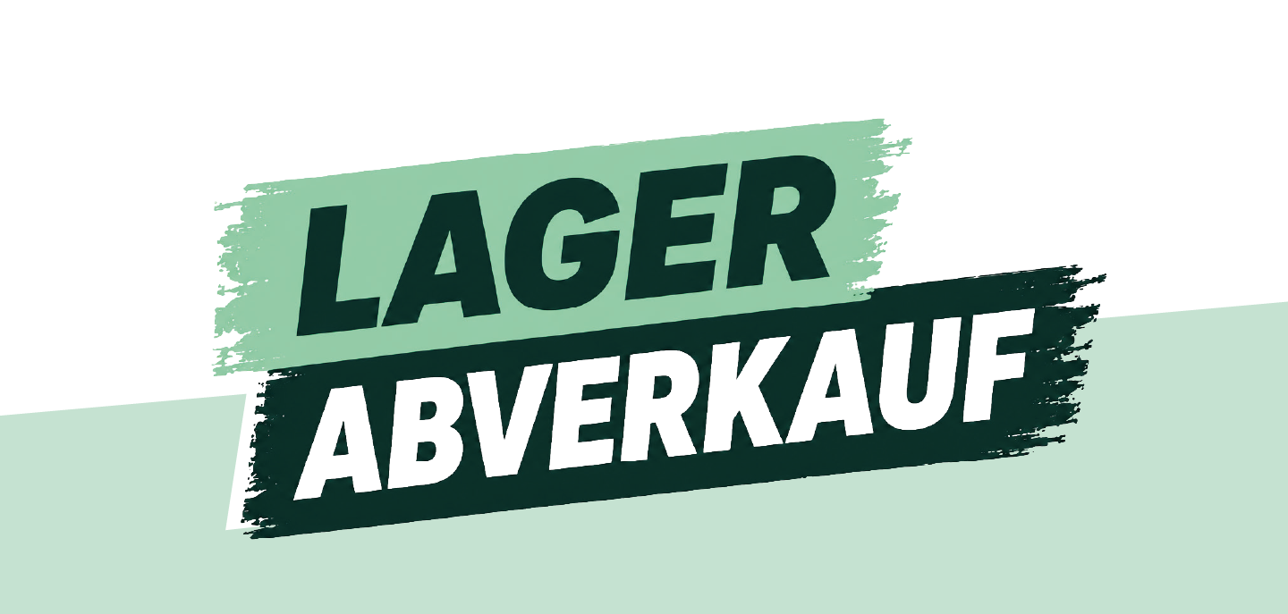 Lagerabverkauf bis 31.07.2026